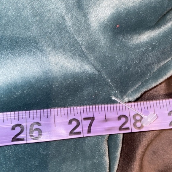 Old  Navy Teal oversized Velvet long sleeve jogger blouse Sz XL - Picture 7 of 14